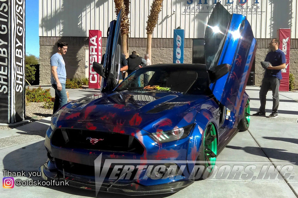 Ford Mustang 2015-2022 Vertical Doors - Black Ops Auto Works