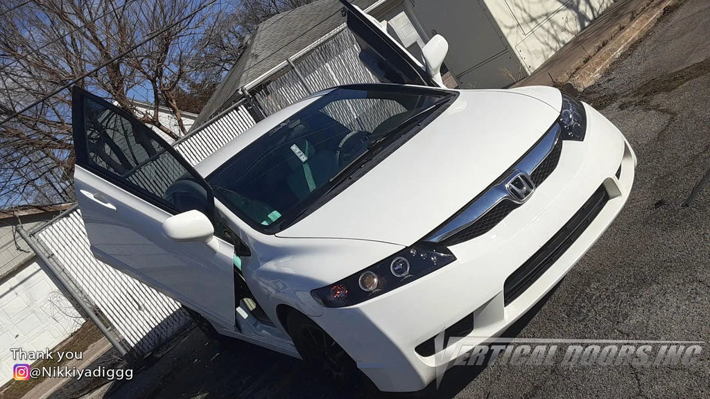 Honda Civic 2006-2011 4DR Vertical Doors - Black Ops Auto Works