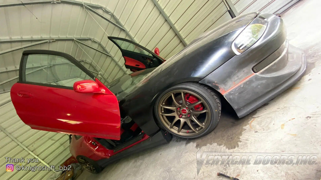 Honda Prelude 1997-2002 Vertical Doors - Black Ops Auto Works