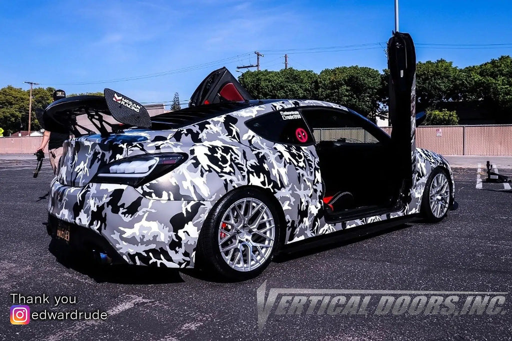 Hyundai Genesis Coupe 2009-2015 Vertical Doors - Black Ops Auto Works