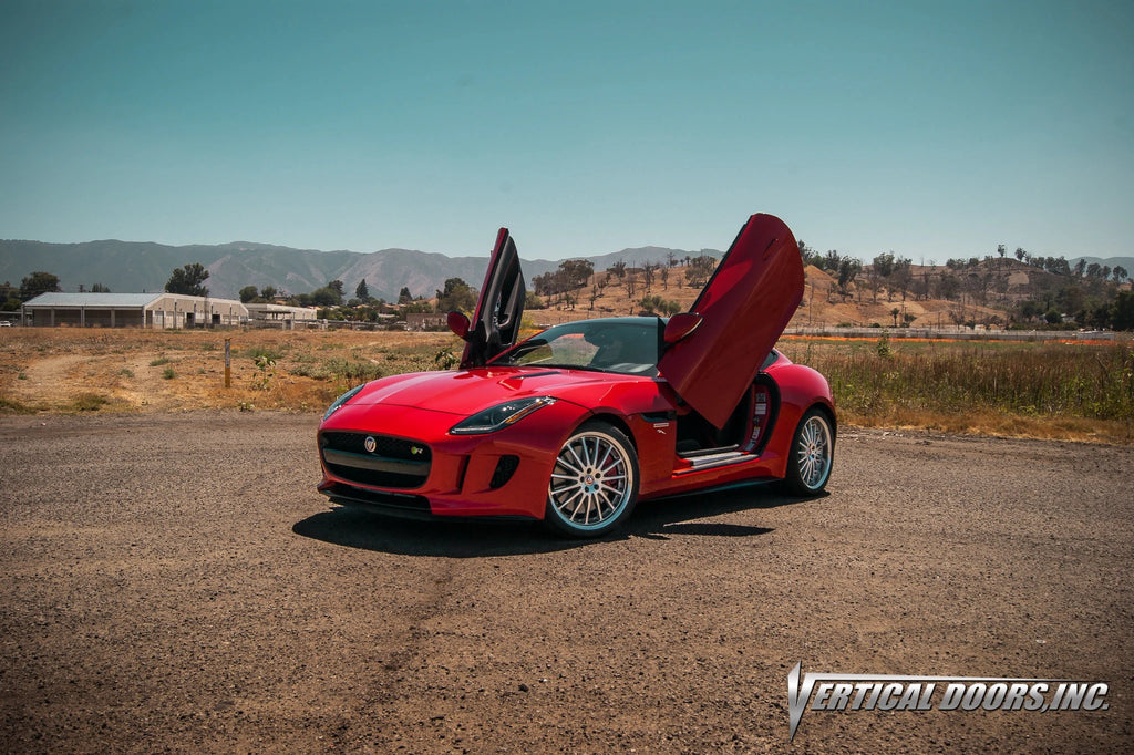 Jaguar F-TYPE 2014-2020 Vertical Doors - Black Ops Auto Works