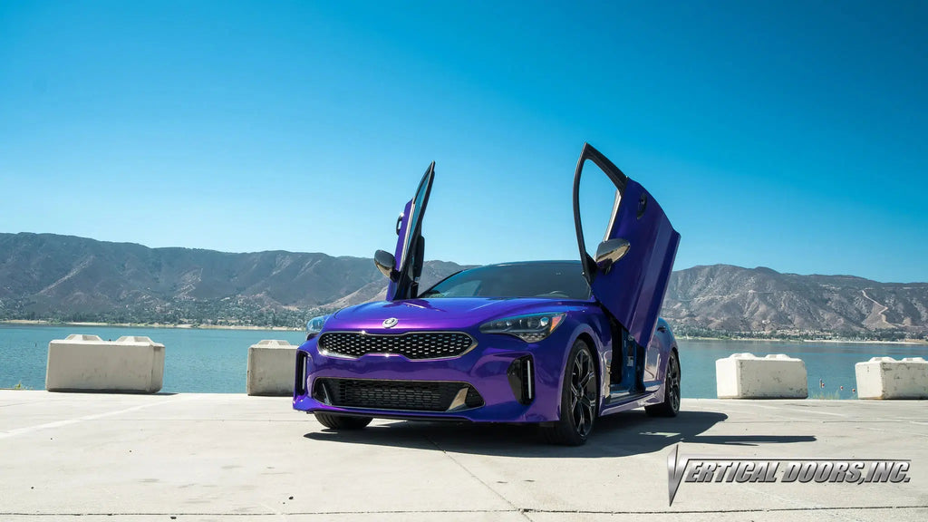 Kia Stinger 2018-2021 Vertical Doors - Black Ops Auto Works