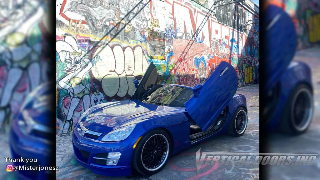 Saturn Sky 2007-2010 2DR Vertical Doors - Black Ops Auto Works