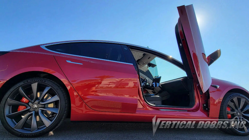 Tesla Model 3 2017-2022 Vertical Doors - Black Ops Auto Works