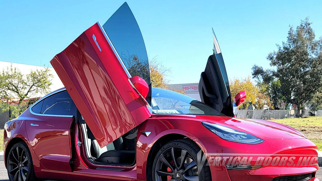 Tesla Model 3 2017-2022 Vertical Doors - Black Ops Auto Works