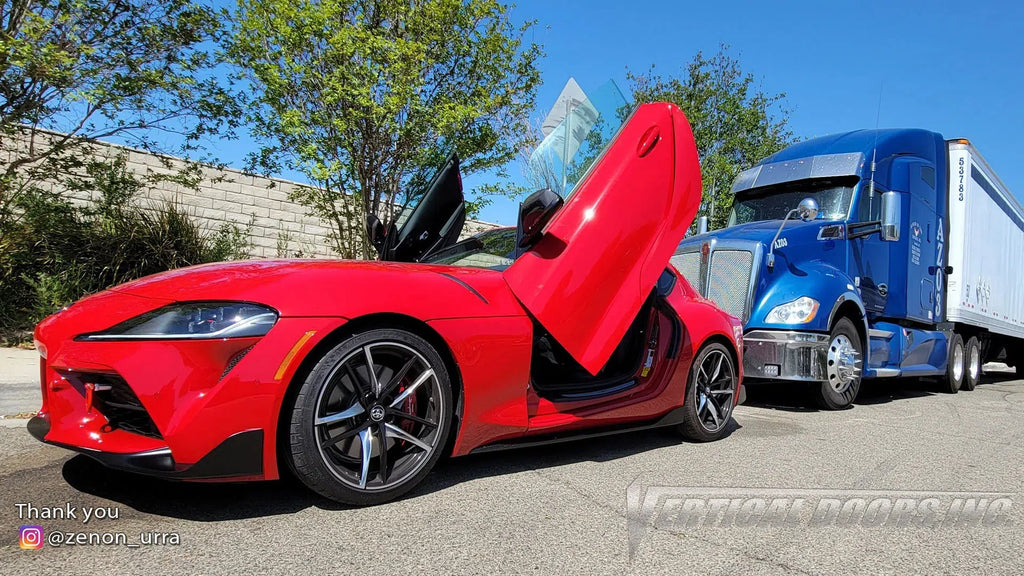 Toyota Supra 2019-2022 Vertical Doors - Black Ops Auto Works