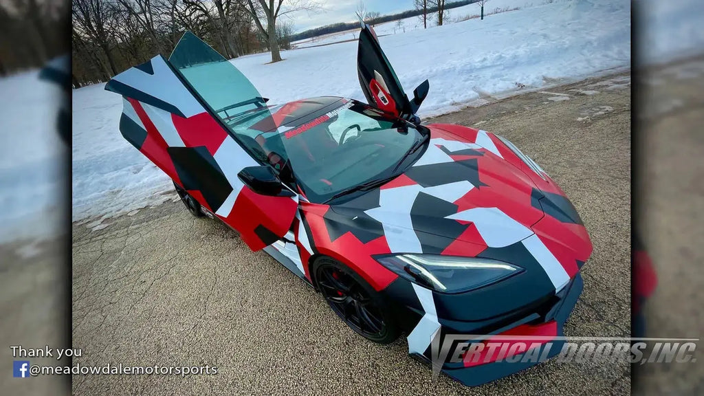 2023-2026 Chevrolet Corvette C8 Z06 vertical door conversion kit, photo 22
