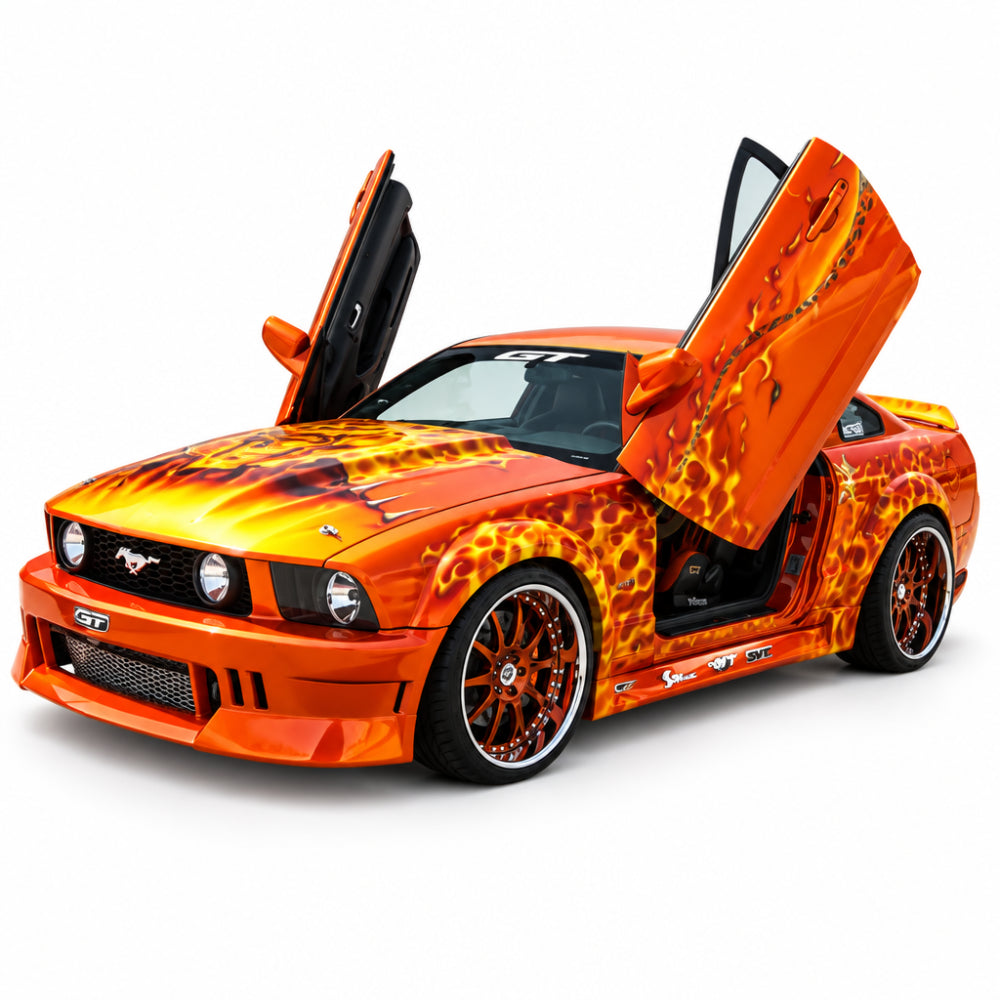 Vertical Doors Ford Mustang 2005-2010 - Vertical Doors FM0510