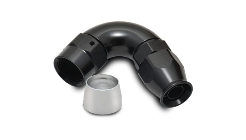 Vibrant -10AN 120 Degree Hose End Fitting for PTFE Lined Hose - Black Ops Auto Works