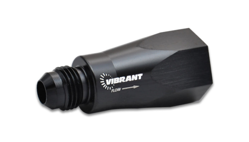 Vibrant -10AN Female to Male Inline Check Valve - Black Ops Auto Works