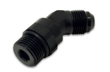 Load image into Gallery viewer, Vibrant -10AN Male to Male -8AN Straight Cut 45 Degree Adapter Fitting - Anodized Black - Black Ops Auto Works