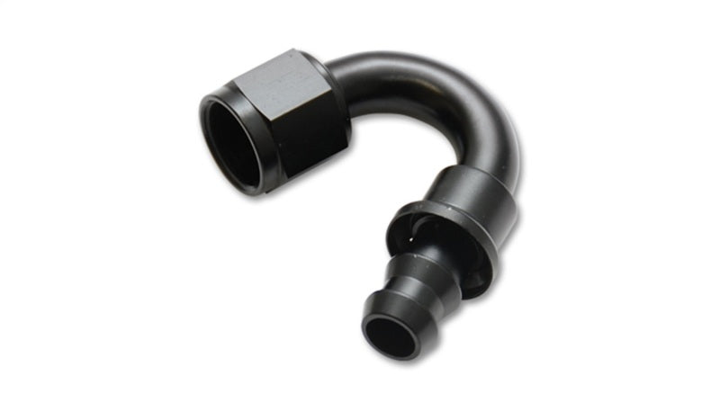 Vibrant -10AN Push-On 150 Degree Hose End Fitting - Black Ops Auto Works