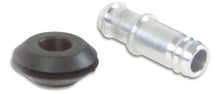 Load image into Gallery viewer, Vibrant 10mm (2/5in) O.D. Aluminum Vacuum Hose Fitting (includes Rubber Grommet) - Black Ops Auto Works