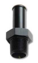 Load image into Gallery viewer, Vibrant 1/16in NPT to 1/4in Barb Straight Fitting - Aluminum - Black Ops Auto Works