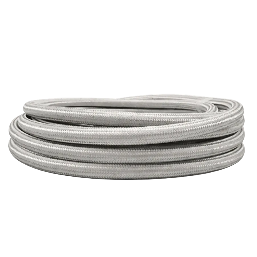 Vibrant 11935 -20 AN braided flex hose 20 foot roll full view