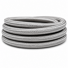 Load image into Gallery viewer, Vibrant 11943 -16 AN stainless steel braided flex hose 5 foot roll