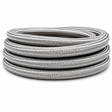 Vibrant -16 AN SS Braided Flex Hose (5 foot roll)