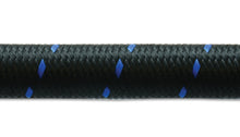 Load image into Gallery viewer, Vibrant -12 AN Two-Tone Black/Blue Nylon Braided Flex Hose (20 foot roll) - Black Ops Auto Works