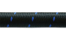 Load image into Gallery viewer, Vibrant -12 AN Two-Tone Black/Blue Nylon Braided Flex Hose (5 foot roll)-Hoses-Vibrant