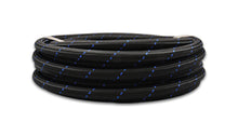 Load image into Gallery viewer, Vibrant -12 AN Two-Tone Black/Blue Nylon Braided Flex Hose (5 foot roll)-Hoses-Vibrant