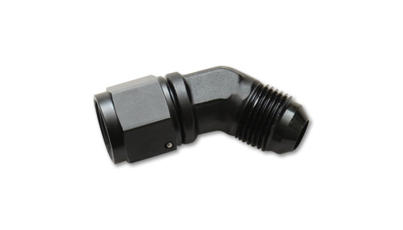 Vibrant -12AN Female to -12AN Male 45 Degree Swivel Adapter Fitting - Black Ops Auto Works