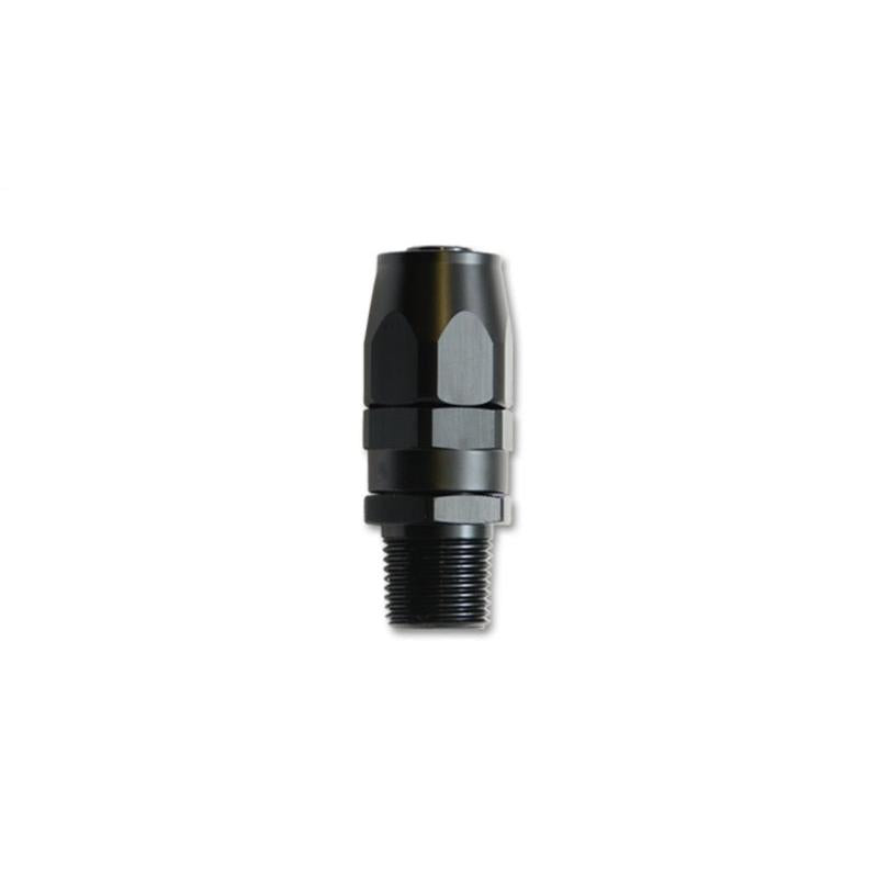 Vibrant -12AN Male NPT Straight Hose End Fitting - 1/2 NPT Vibrant VIB26008