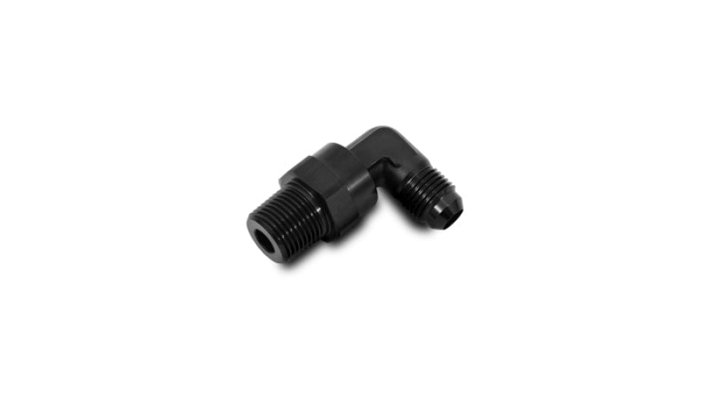 Vibrant -12AN to 1/2in NPT Male Swivel 90 Degree Adapter Fitting Vibrant VIB11361