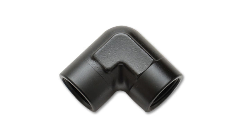 Vibrant 1/2in NPT 90 Degree Female Pipe Coupler Fitting Vibrant VIB11323