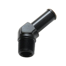 Load image into Gallery viewer, Vibrant Vibrant 1/2in NPT to 1/2in Barb 45 Degree Fitting - Aluminum