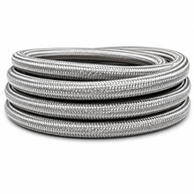 Load image into Gallery viewer, Vibrant 11943 -16 AN stainless steel braided flex hose 5 foot roll