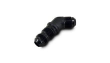 Load image into Gallery viewer, Vibrant -16AN Bulkhead Adapter 45 Deg Elbow Fitting - Anodized Black Vibrant VIB10606