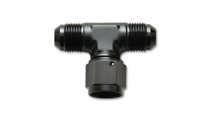 Vibrant -16AN Tee Fitting with Female -16AN Swivel On Side Vibrant VIB10796