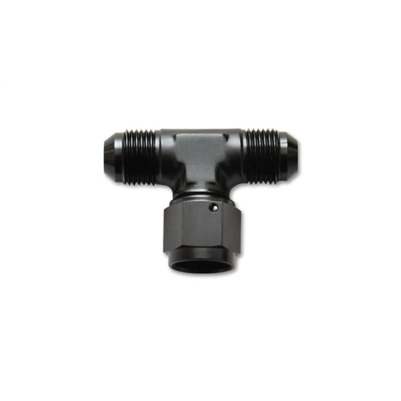Vibrant -16AN Tee Fitting with Female -16AN Swivel On Side Vibrant VIB10796