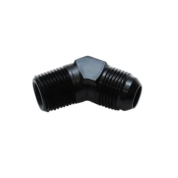 Vibrant Vibrant -16AN to 1in NPT 45 Degree Elbow Adapter Fitting