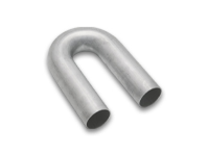 VIB13824-Vibrant 180 Degree Mandrel Bend - 2in O.D x 3in CLR - 18 Gauge Wall Thickness-Steel Tubing-Vibrant