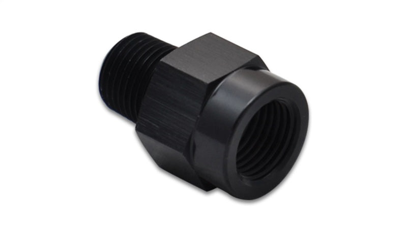 Vibrant 1/8in Male BSP to 1/8in Female NPT Adapter Fitting - Aluminum - Black Ops Auto Works