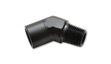 Load image into Gallery viewer, Vibrant 1/8in NPT Female to Male 45 Degree Pipe Adapter Fitting - Black Ops Auto Works