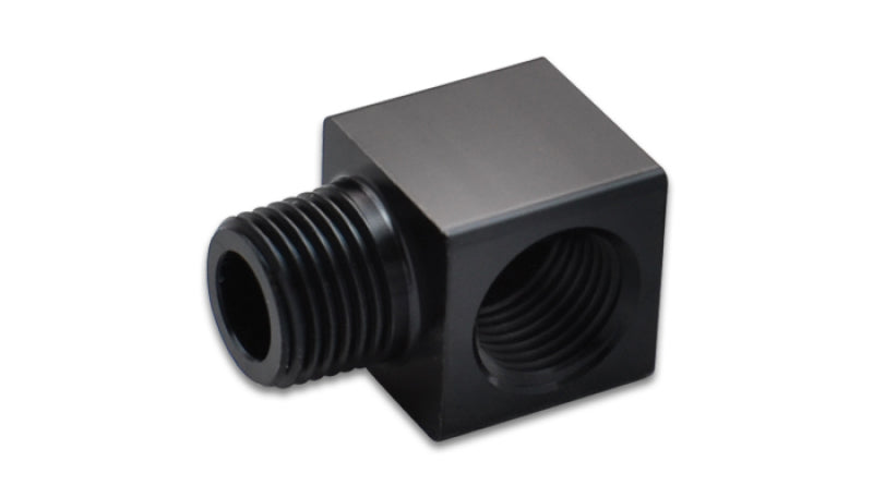 Vibrant 1/8in NPT Female x 1/8in NPT Male 90 Deg Adapter Fitting - Black Ops Auto Works