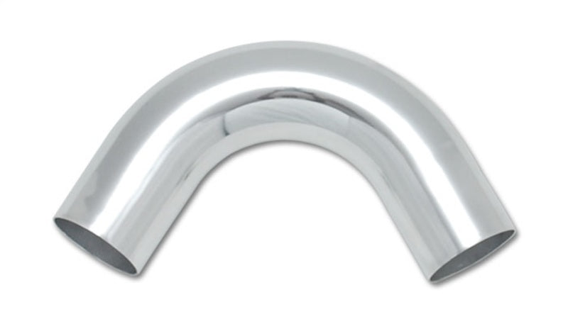 Vibrant 1.5in O.D. Universal Aluminum Tubing (120 degree bend) - Polished - Black Ops Auto Works