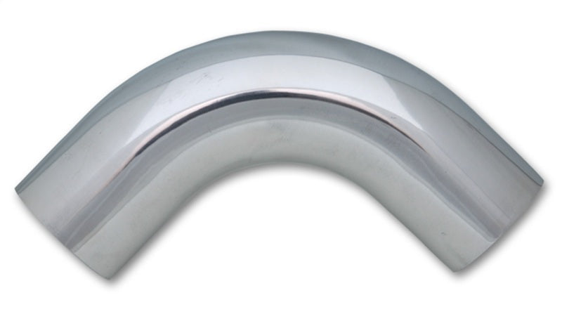 Vibrant 1in O.D. Universal Aluminum Tubing (90 Degree Bend) - Polished - Black Ops Auto Works