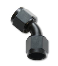 Load image into Gallery viewer, Vibrant -20AN X -20AN Female Flare Swivel 45 Deg Fitting (AN To AN) -Anodized Black Only - Black Ops Auto Works