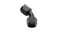 Load image into Gallery viewer, Vibrant -20AN X -20AN Female Flare Swivel 45 Deg Fitting (AN To AN) -Anodized Black Only - Black Ops Auto Works