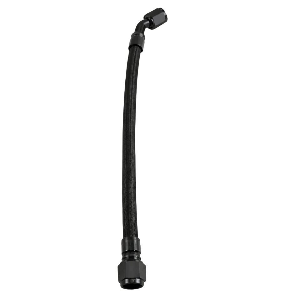 Vibrant 29033 36 inch PTFE hose assembly full view