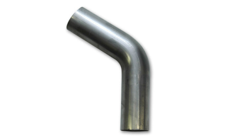 Vibrant 2.5in O.D. T304 SS 60 deg Mandrel Bend 6in x 6in leg lengths (3.5in Centerline Radius) - Black Ops Auto Works