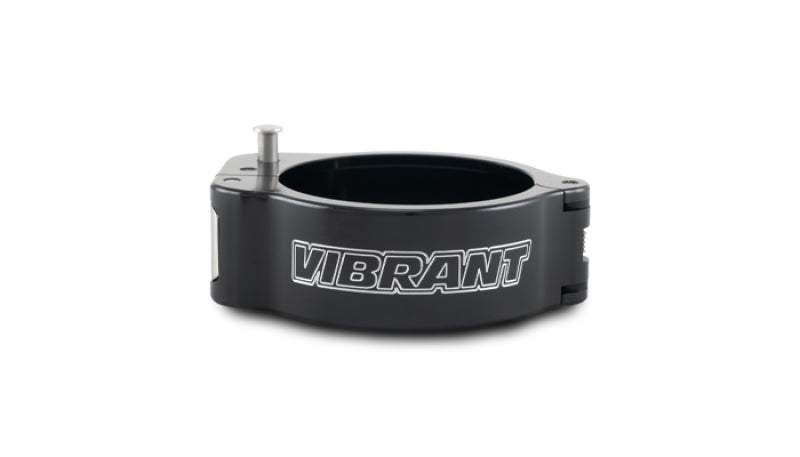 Vibrant 2in O.D. Aluminized HD 2.0 Clamp - Anodized Black (Clamp Only) - Black Ops Auto Works