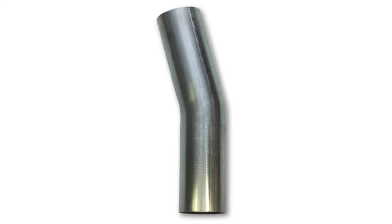 Vibrant 2in O.D. T304 SS 15 deg Mandrel Bend 4in x 4in leg lengths (2in Centerline Radius) - Black Ops Auto Works