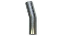 Load image into Gallery viewer, Vibrant 2in O.D. T304 SS 15 deg Mandrel Bend 4in x 4in leg lengths (2in Centerline Radius) - Black Ops Auto Works