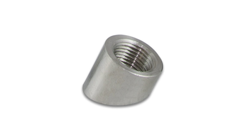 Vibrant 30 Degree Angled Oxygen Sensor Weld Bungs T304 SS M18 x 1.5 Thread - Pack of 5 Pcs - Black Ops Auto Works