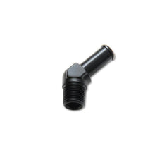 Load image into Gallery viewer, Vibrant 3/4 NPT to 3/4in Barb Straight Fitting 45 Deg Adapter - Aluminum Vibrant VIB11224
