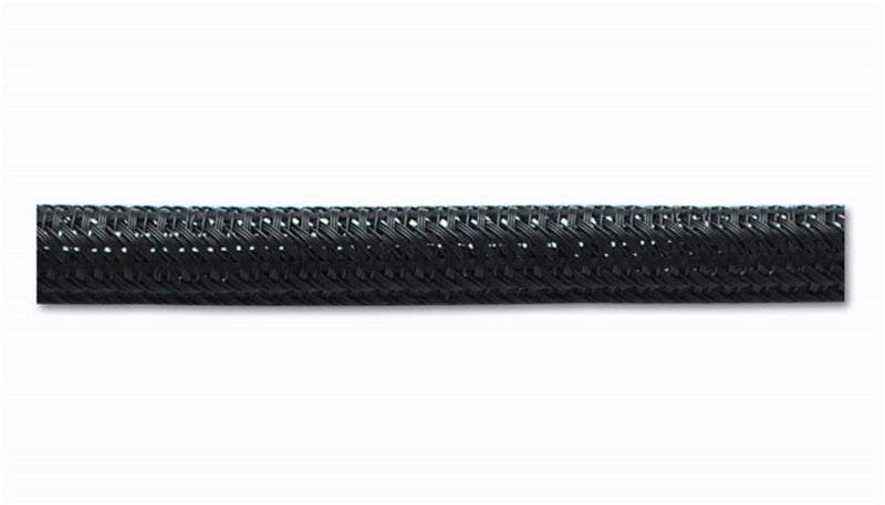 Vibrant 3/4in O.D. Flexible Split Sleeving (10 foot length) Black - Black Ops Auto Works